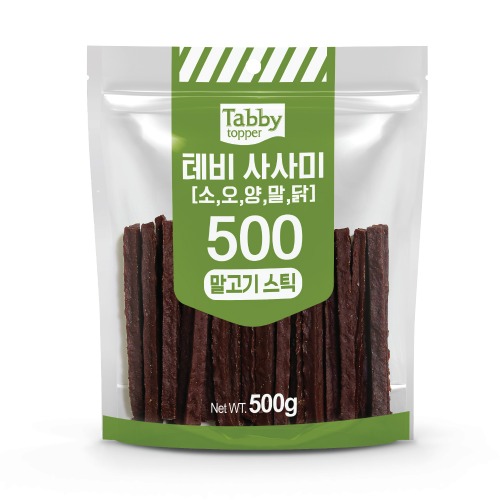 [Tabby]테비사사미 말고기스틱 500g(품절)