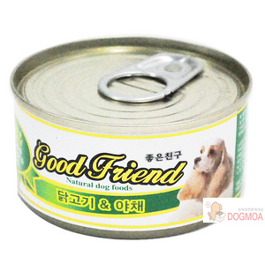 굿프랜드 강아지캔 (닭고기&amp;야채)100gX24개(품절)