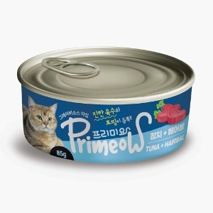 프리미요 그레이비 소스 고양이캔 참치+헤어볼 (1박스/85gx24개입)