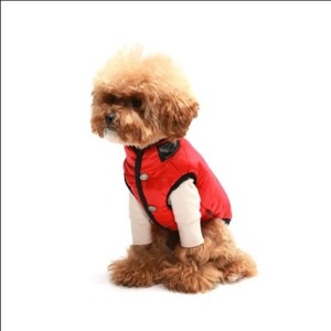 퍼피엔젤 [OW328] MAC 2 Puppy Angel Quillted Padded Vest(#337 레드) S