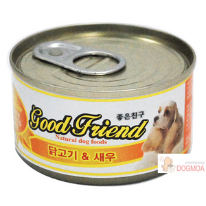 굿프랜드 강아지캔 (닭고기&amp;새우) 100gX24개