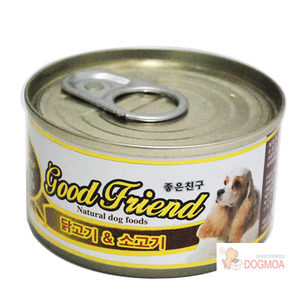 굿프랜드 강아지캔 100g(닭고기+소고기)X24개