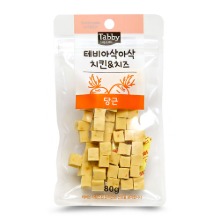 테비 아삭아삭 치킨&amp;치즈(80g/당근)(유통기한22년11월7일까지)