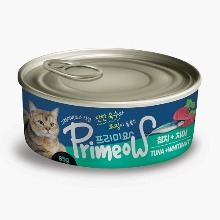 프리미요 그레이비 소스 고양이캔 참치+치어 (1박스/85gx24개입)