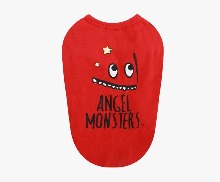 퍼피엔젤 Angel Monsters 민소매 티셔츠 TS585 (레드)XS