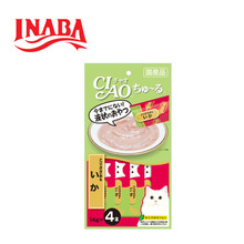 [SC-79]이나바 챠오 츄루(닭가슴살+오징어)14g*4p